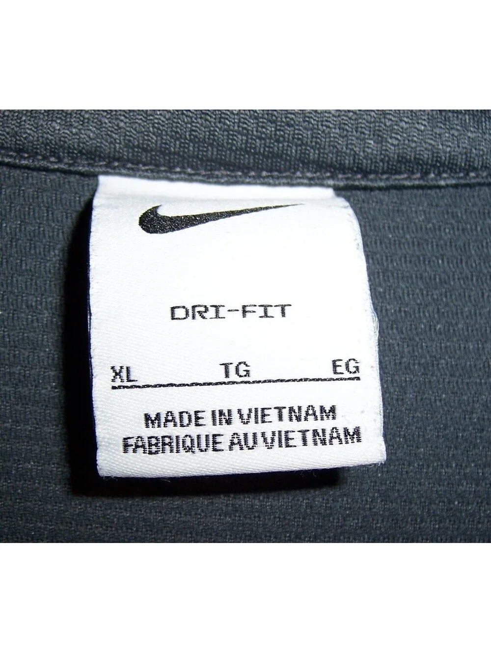 Nike Men's Dri-FIT Victory Half-Zip Golf Pullover Grey XL